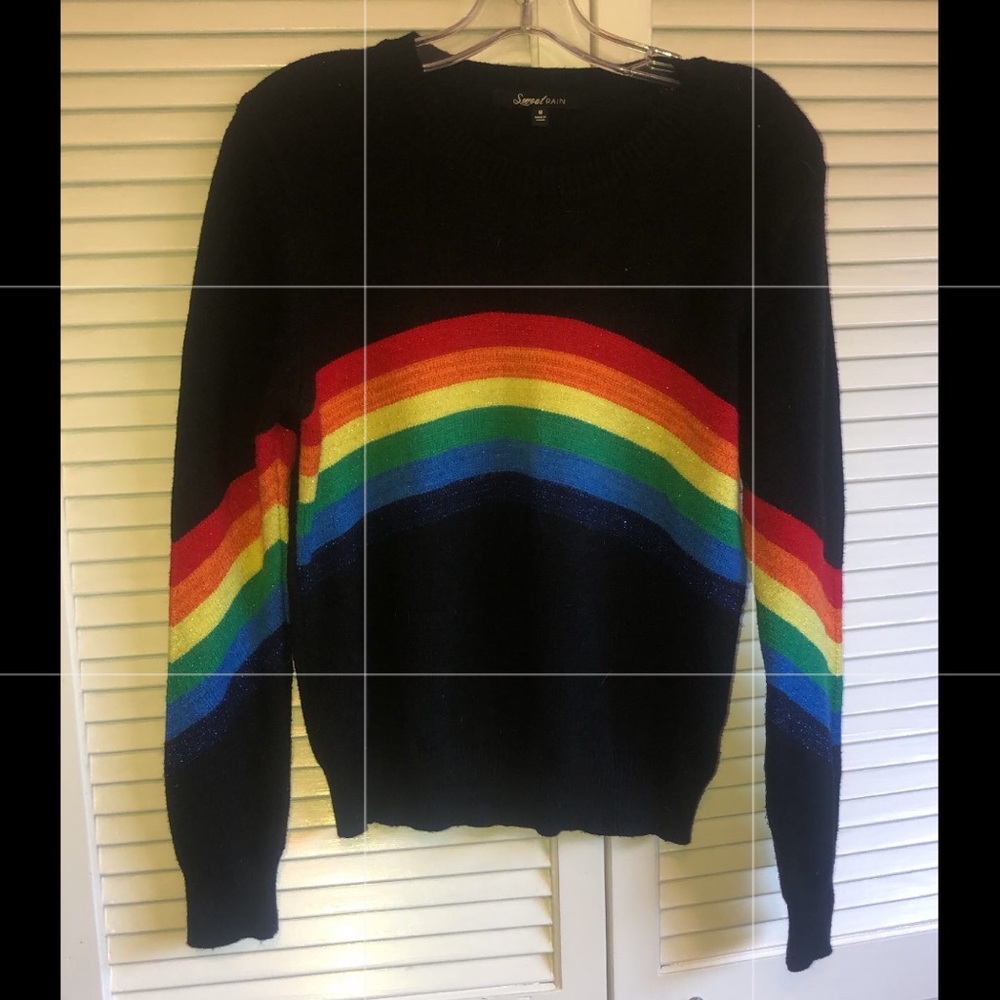 rainbow sweater 🌈